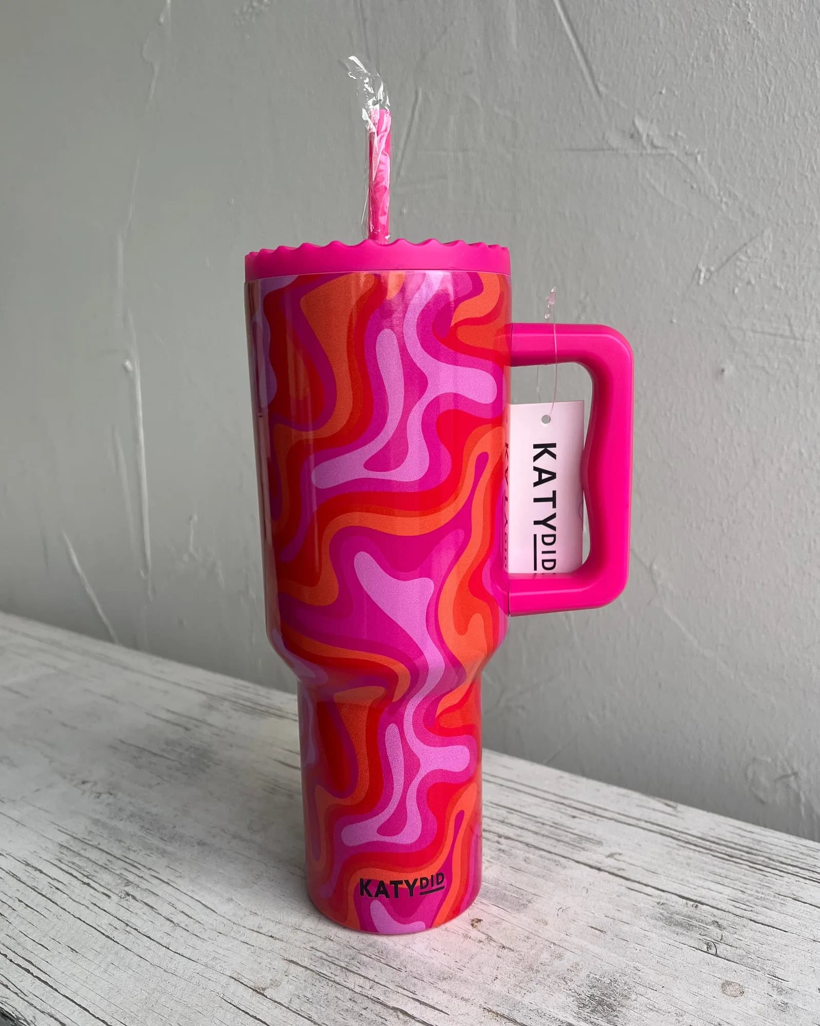 Retro Swirl Tumbler