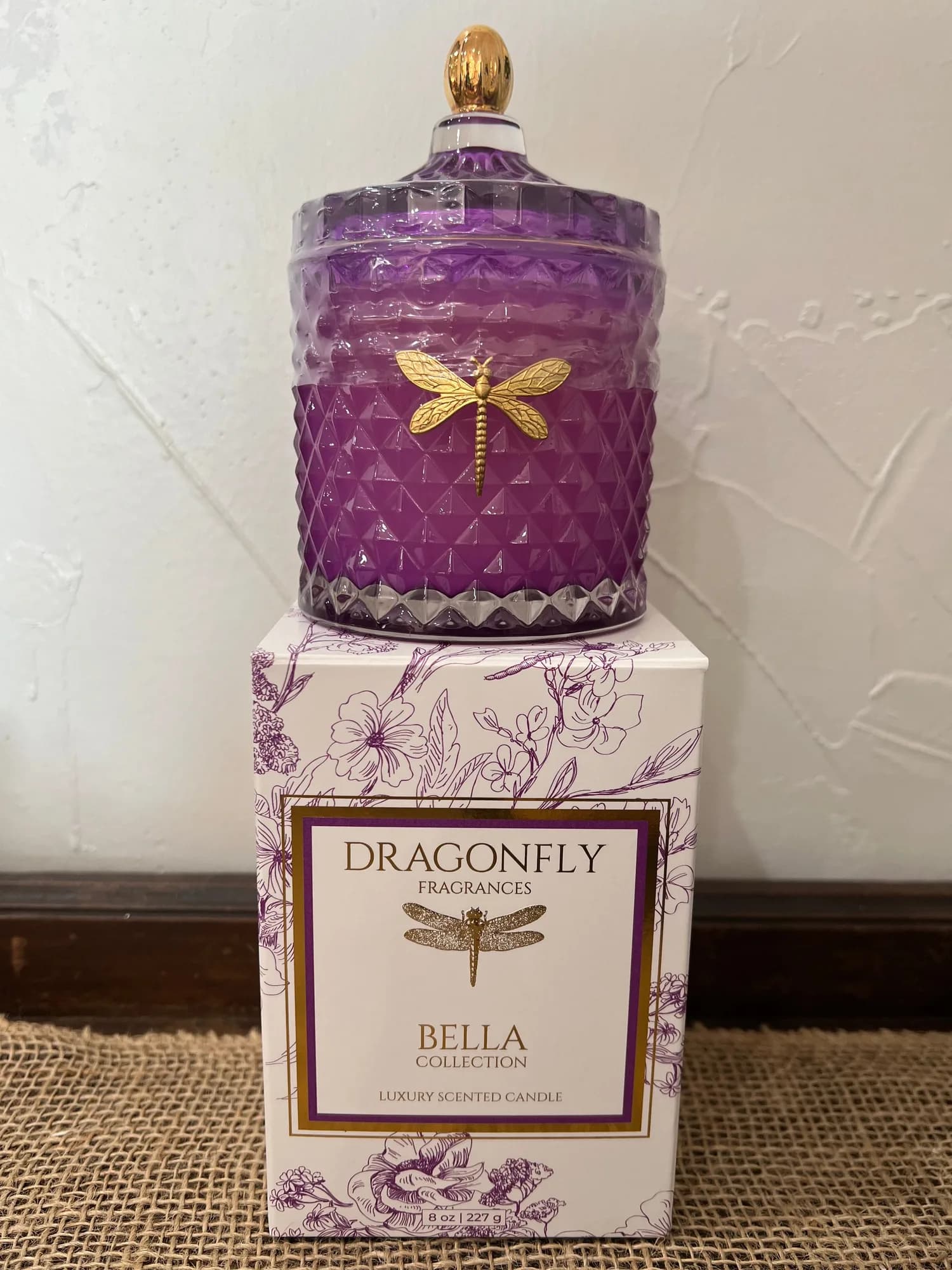 Dragonfly Candle- Neroli Blossom+Honey